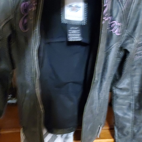 Harley davidson leather jacket and chaps all brand - Picture 8 of 8